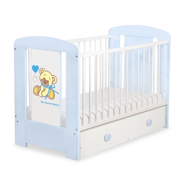 Lettino 60x120cm con Cassetto Maxi Nastro