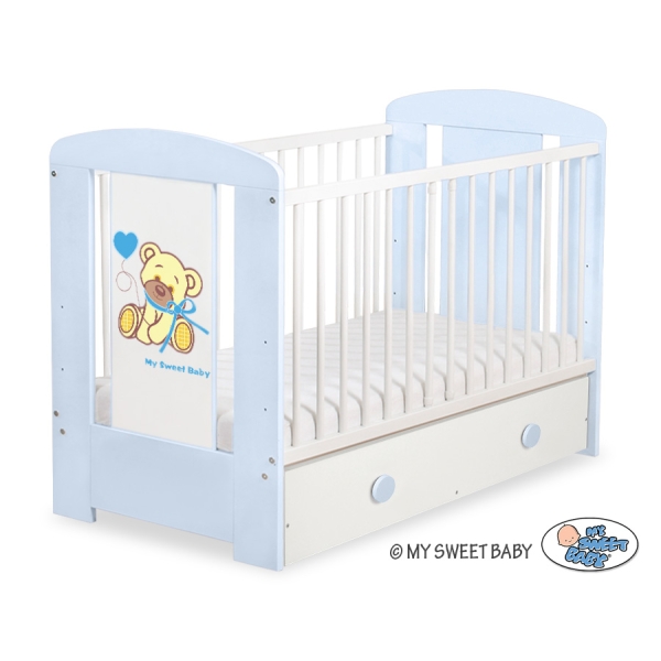 Lettino 60x120cm con Cassetto Maxi Nastro