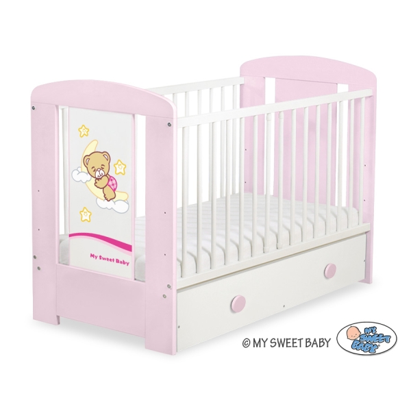 Lettino 60x120cm con Cassetto Maxi Notte
