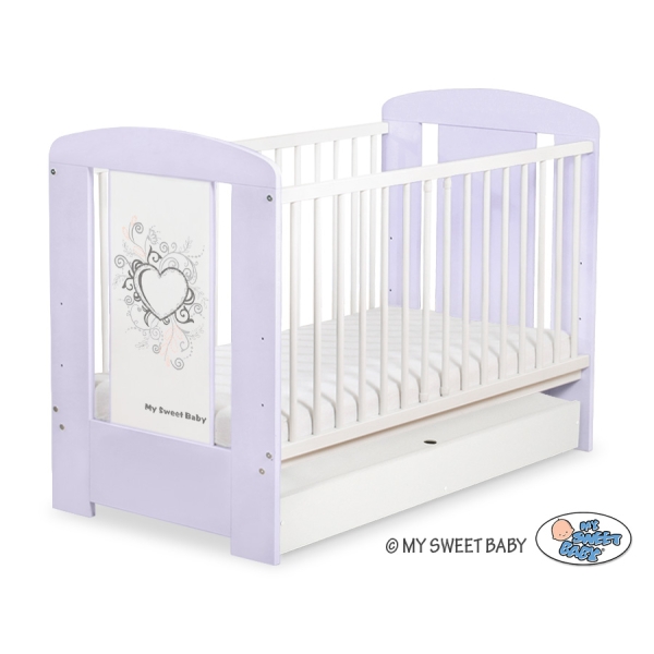 Lettino 60x120cm con Cassetto Standard