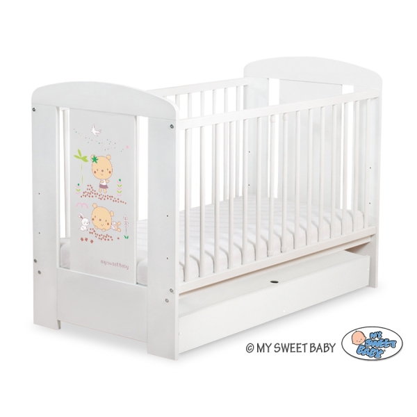 Lettino 60x120cm con Cassetto Standard