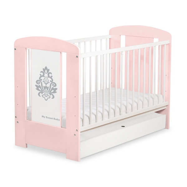 Lettino 60x120cm con Cassetto Standard Glamour