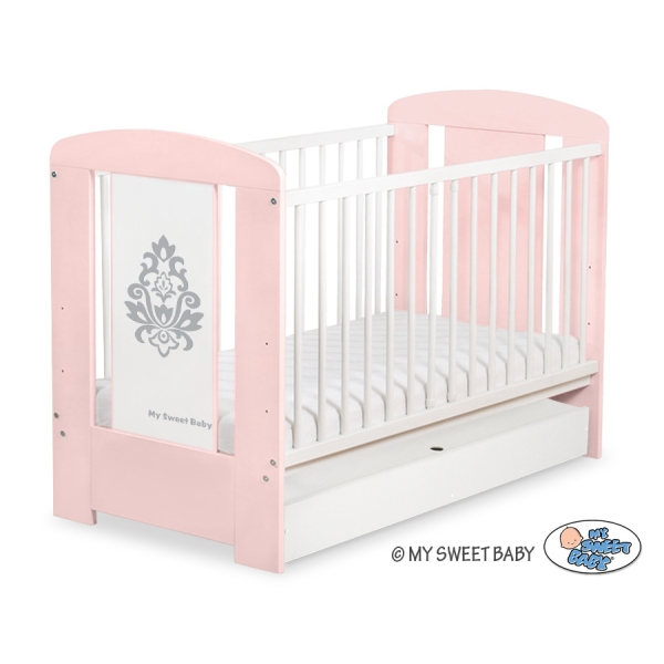Lettino 60x120cm con Cassetto Standard Glamour