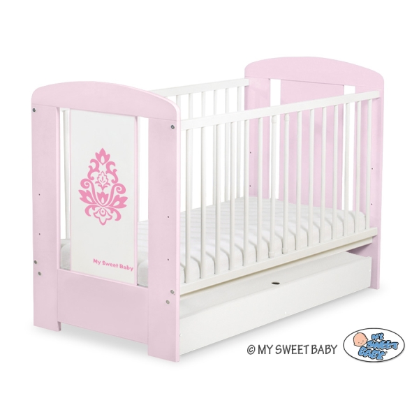 Lettino 60x120cm con Cassetto Standard Glamour