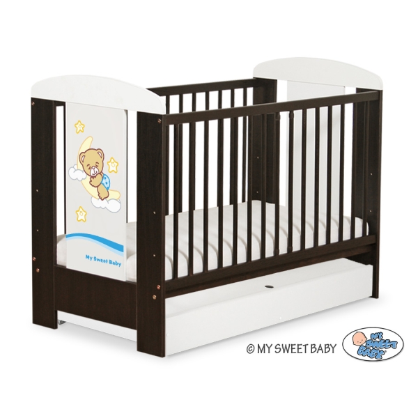 Lettino 60x120cm con Cassetto Standard Notte