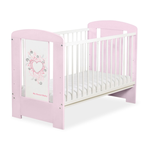 Lettino 60x120cm Rosa Rosa