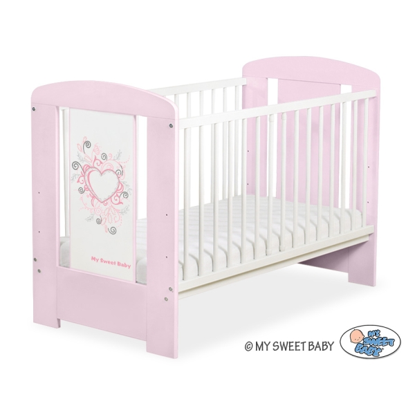 Lettino 60x120cm Rosa Rosa