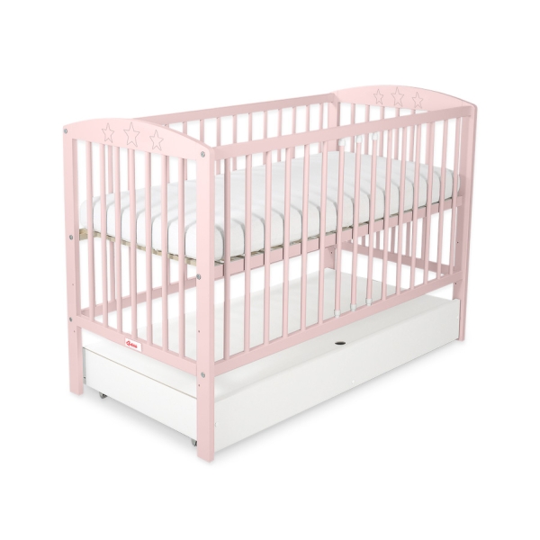 Lettino 60x120cm con Cassetto Standard Stelle