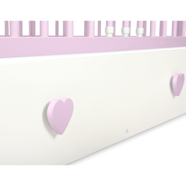 Lettino con Cassetto Neonati 60x120 cm - Lorenzo Maxi
