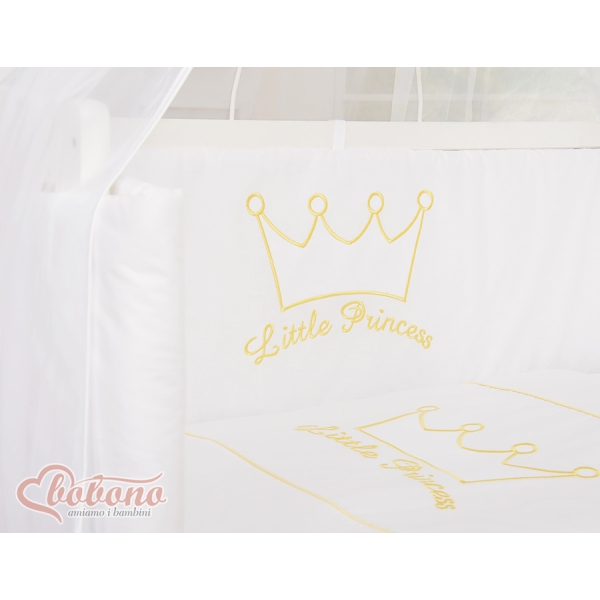 Lettino da Affiancare al Letto FABIO Bianca Little Prince/Princess