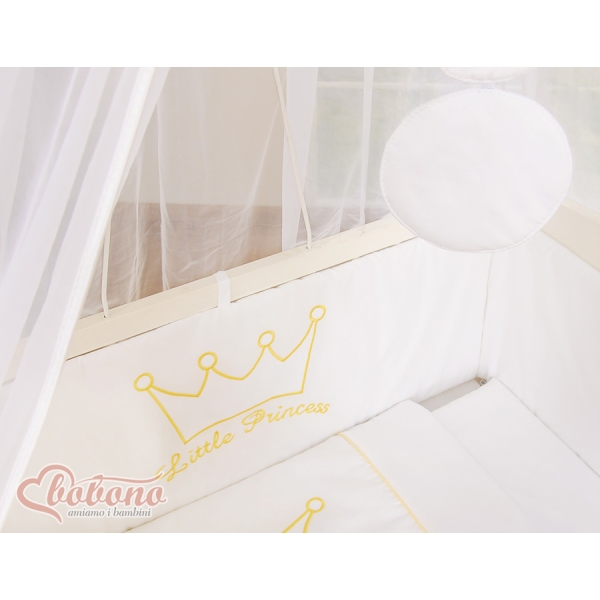 Lettino da Affiancare al Letto FABIO Bianca Little Prince/Princess