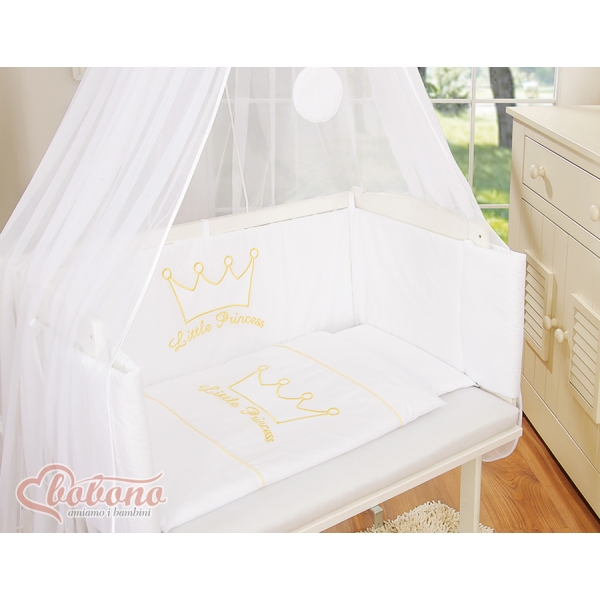 Lettino da Affiancare al Letto FABIO Bianca Little Prince/Princess