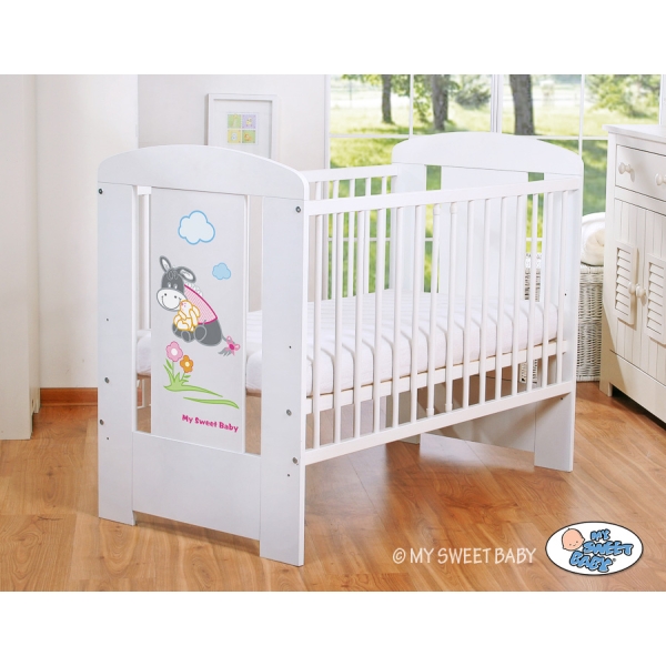 Lettino Neonato 120x60cm Bianca Luca