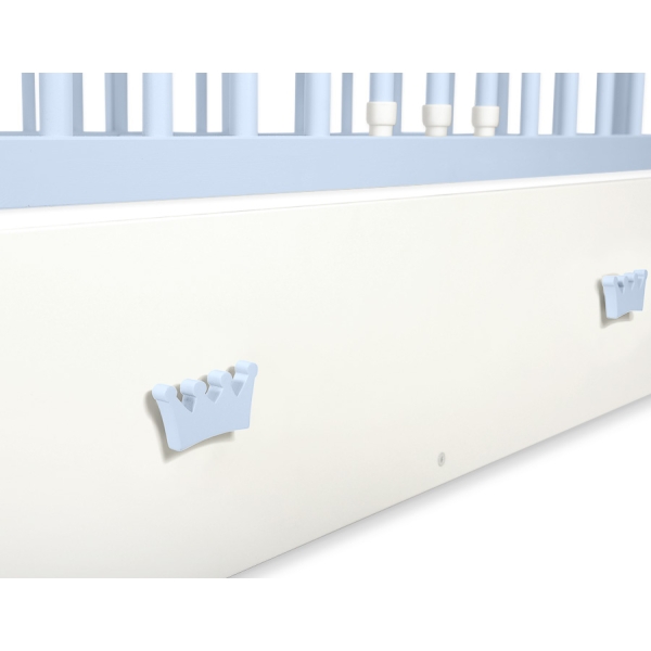 Lettino Neonato 120x60cm con Cassetto Maxi