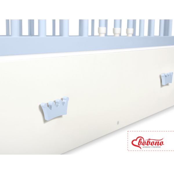Lettino Neonato 120x60cm con Cassetto Maxi