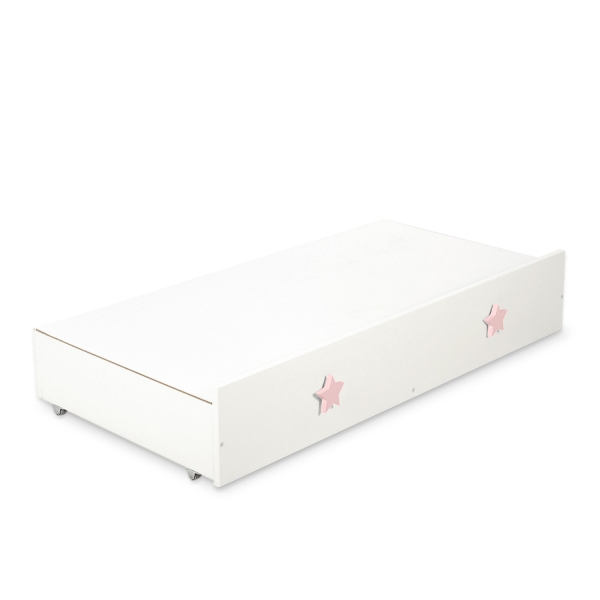 Lettino Neonato 120x60cm con Cassetto Maxi Stelle
