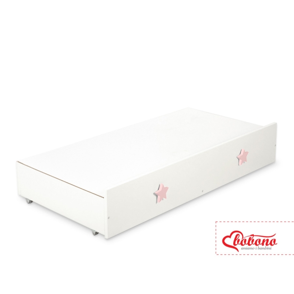 Lettino Neonato 120x60cm con Cassetto Maxi Stelle