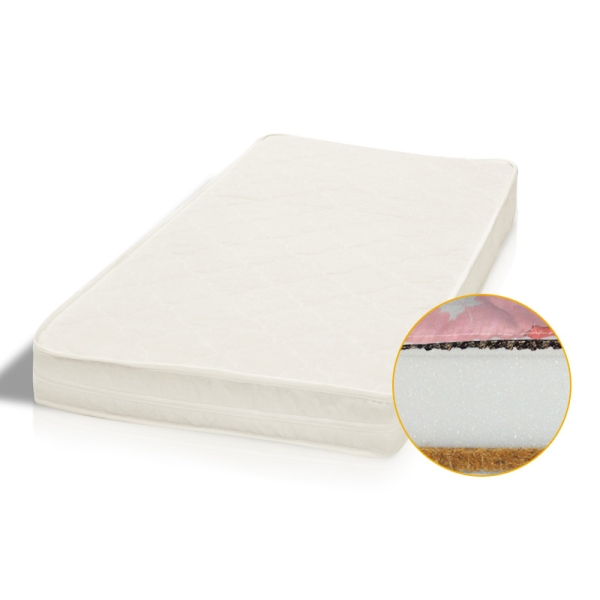 Lettino Neonato 120x60cm Rosa Glamour