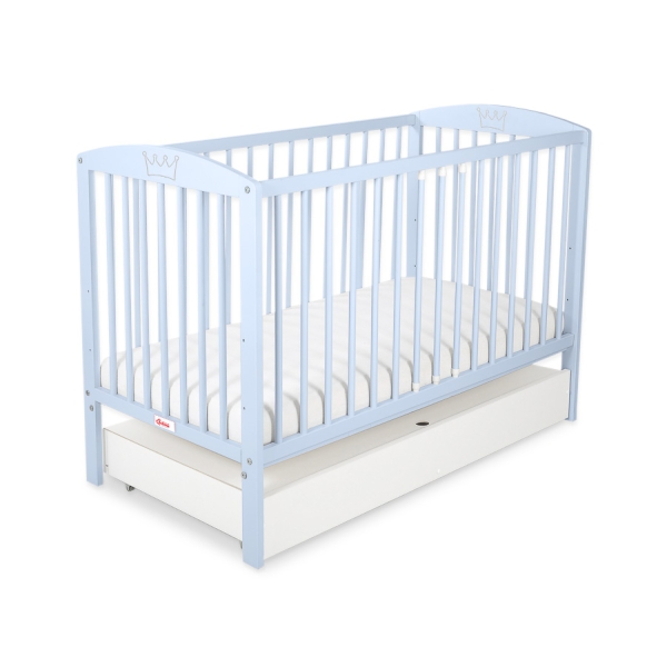 Lettino Neonato 120x60cm con Cassetto Standard