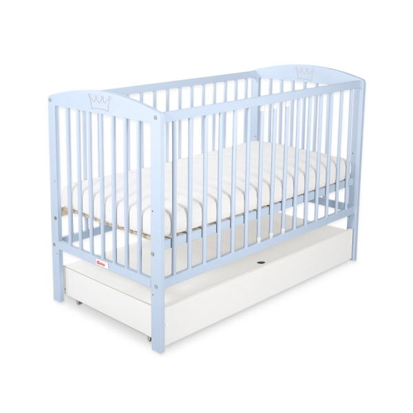 Lettino Neonato 120x60cm con Cassetto Standard