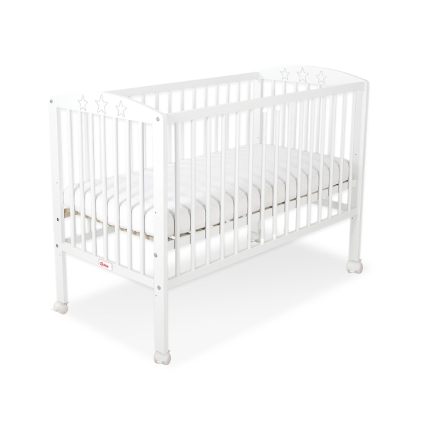 Lettino Neonato 120x60cm Stelle