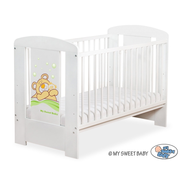 Lettino per Neonato 120x60cm Bianca Barnaba