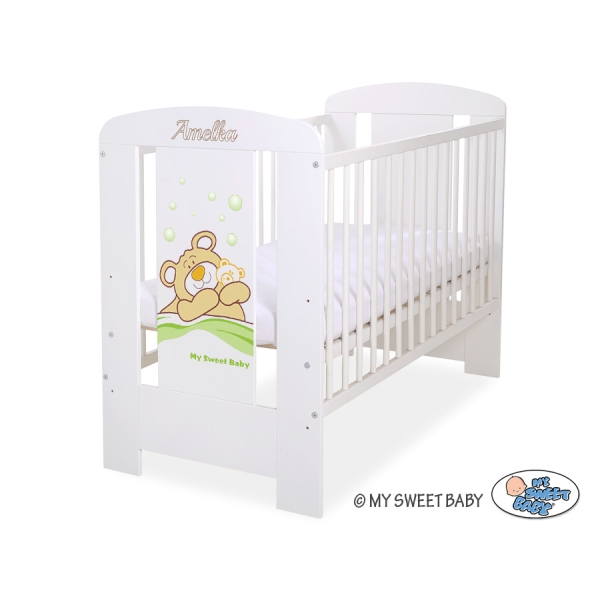 Lettino per Neonato 120x60cm Bianca Barnaba