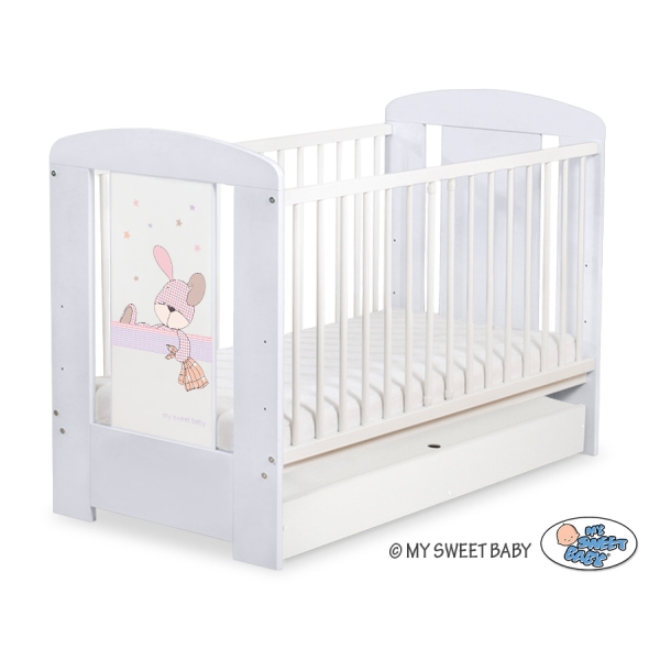 Lettino per Neonato 120x60cm con Cassetto Standard