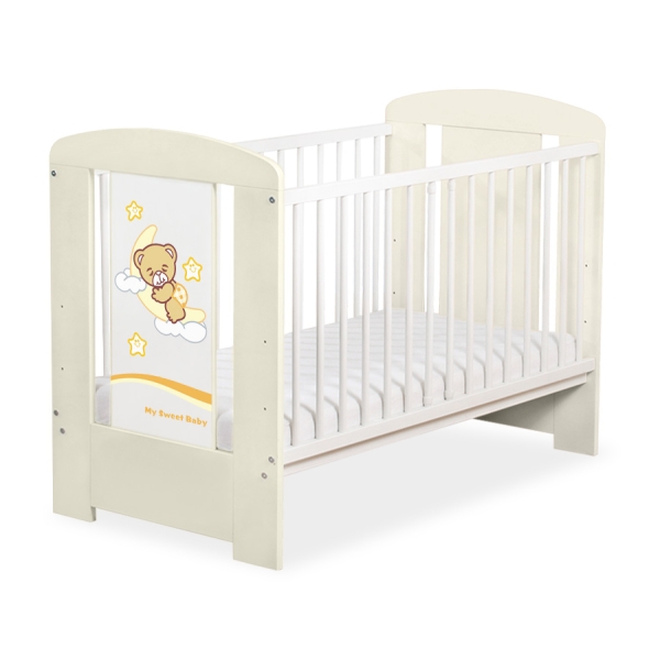 Lettino per Neonato 120x60cm Creme Notte