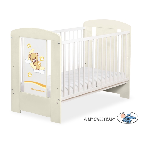 Lettino per Neonato 120x60cm Creme Notte
