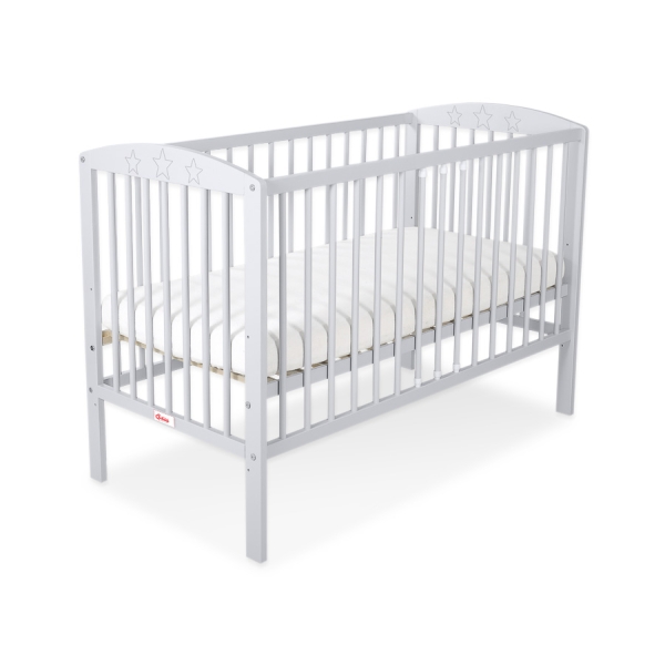 Lettino neonato grigio 120x60 cm