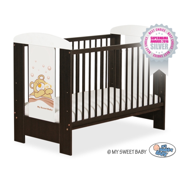Lettino per Neonato 120x60cm Marrone Barnaba