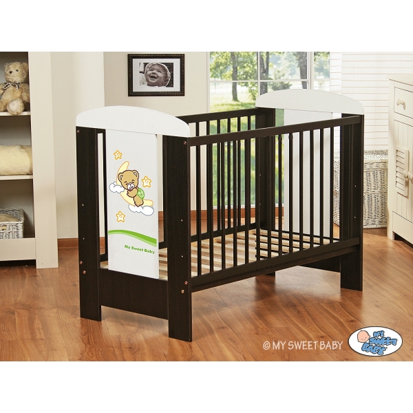 Lettino per Neonato 120x60cm Marrone Notte