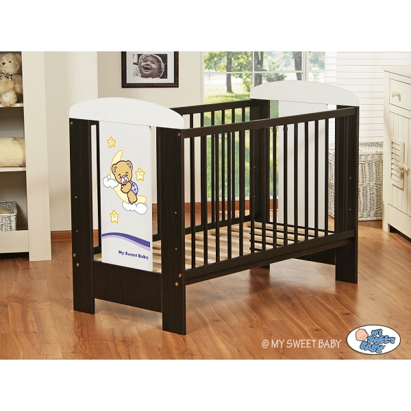 Lettino per Neonato 120x60cm Marrone Notte