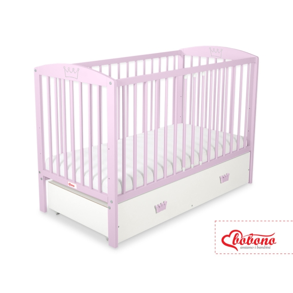 Lettino per Neonato 120x60cm con Cassetto Maxi