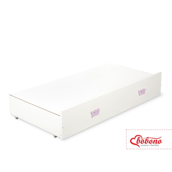 Lettino per Neonato 120x60cm con Cassetto Maxi