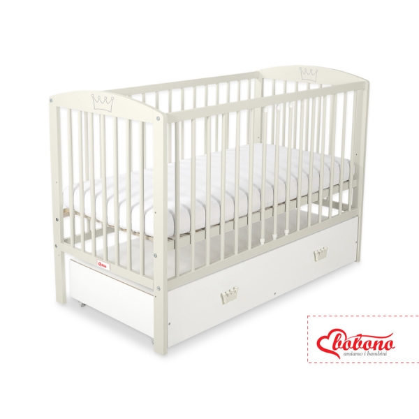 Lettino per Neonato 120x60cm con Cassetto Maxi