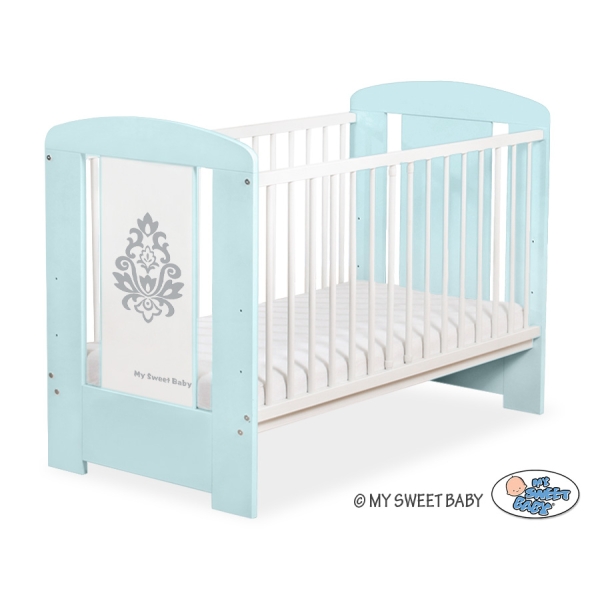 Lettino per Neonato 120x60cm Menta Glamour
