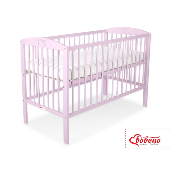 Lettino per Neonato 120x60cm Rosa