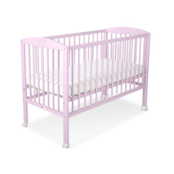 Lettino per Neonato 120x60cm Rosa