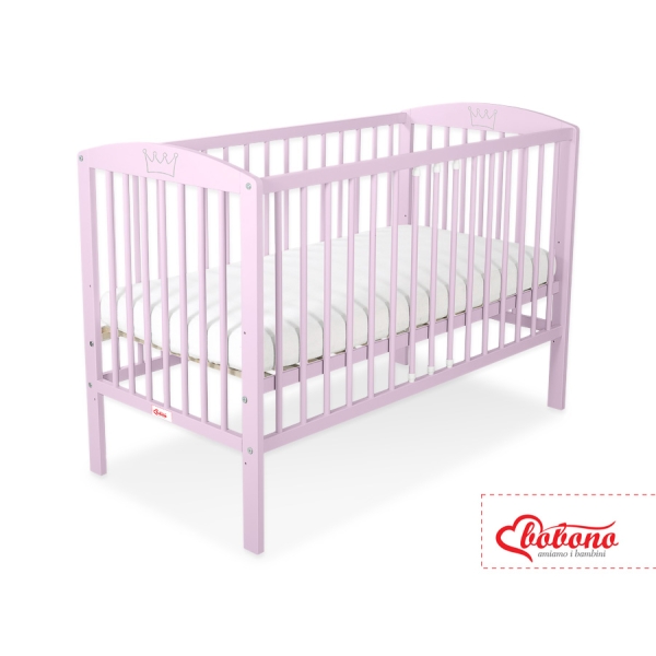 Lettino per Neonato 120x60cm Rosa