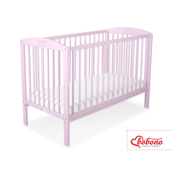 Lettino per Neonato 120x60cm Rosa