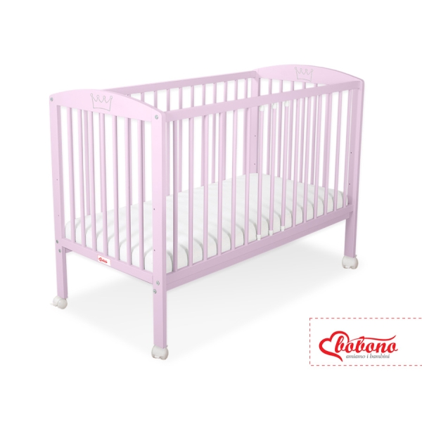 Lettino per Neonato 120x60cm Rosa