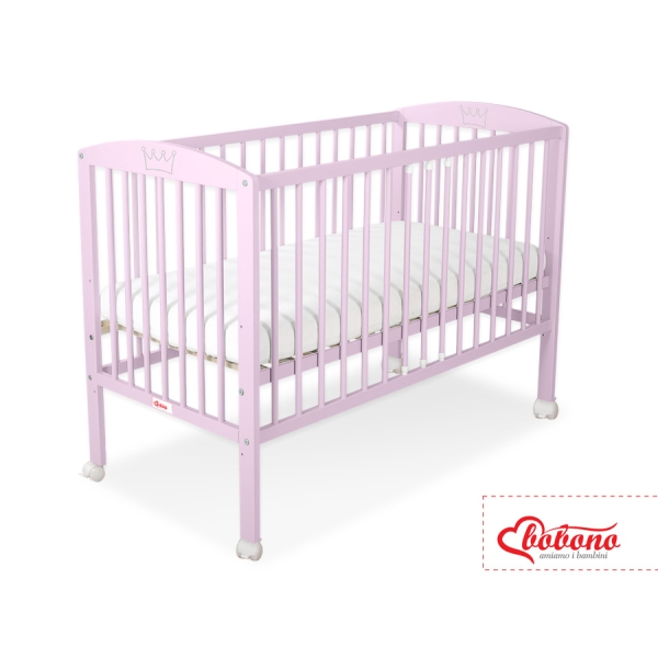 Lettino per Neonato 120x60cm Rosa