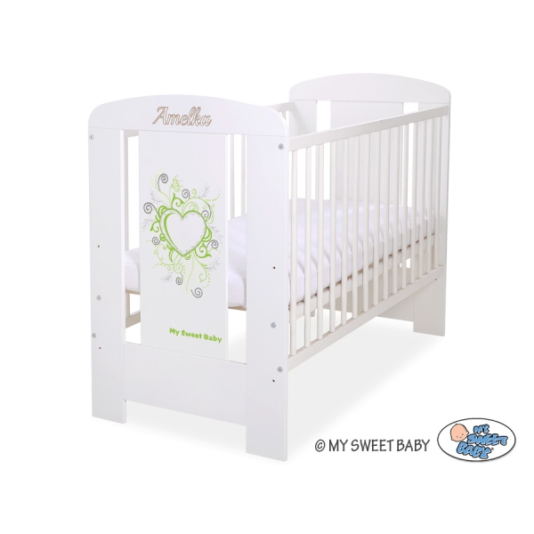 Letto Bebè 120x60cm Bianca