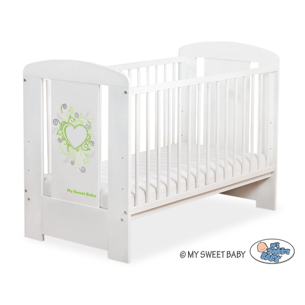 Letto Bebè 120x60cm Bianca