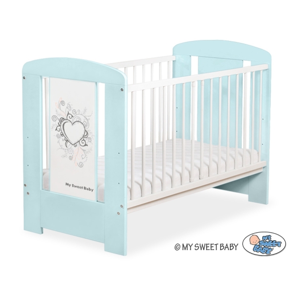 Letto Bebè 120x60cm Blu