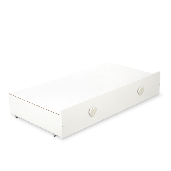 Letto Bebè 120x60cm con Cassetto Maxi Cuori