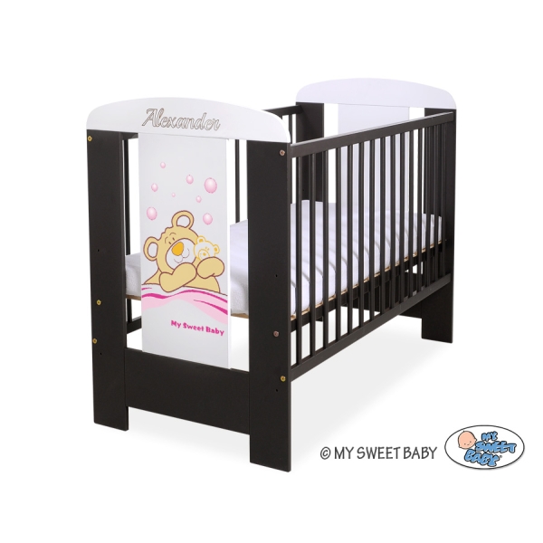 Letto Bebè 120x60cm Marrone Barnaba