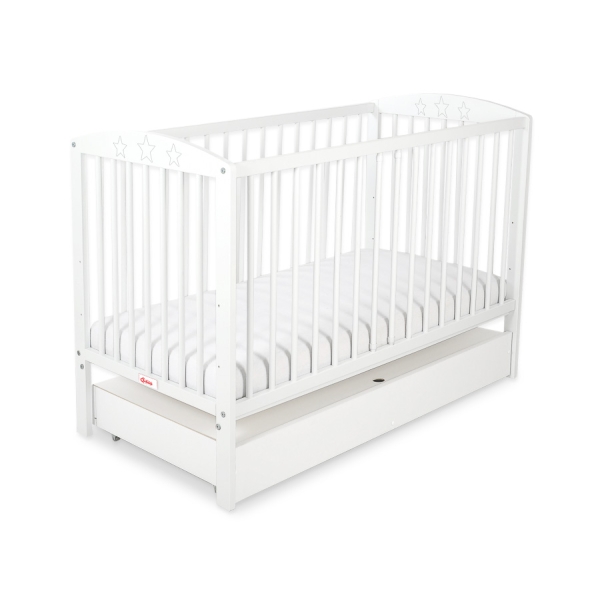 Letto Bebè 120x60cm con Cassetto Standard Stelle